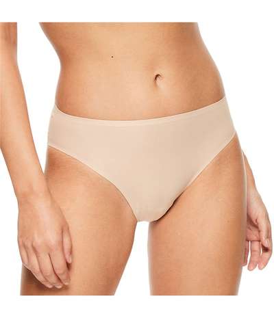 Soft Stretch French Cut Brief Skin – Beige brieftrosor från Chantelle