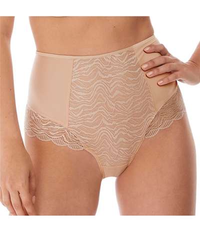 Impression High Waist Brief Beige – Beige brieftrosor från Fantasie