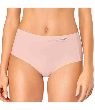 ZERO Feel Natural High Waist Brief Creme – Beige brieftrosor från Sloggi