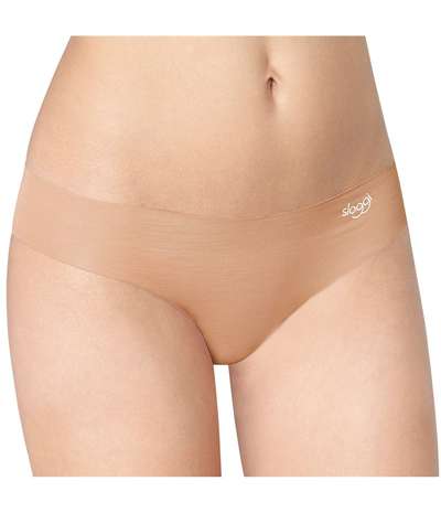 ZERO Microfibre Hipstring Beige – Beige Stringtrosor från Sloggi