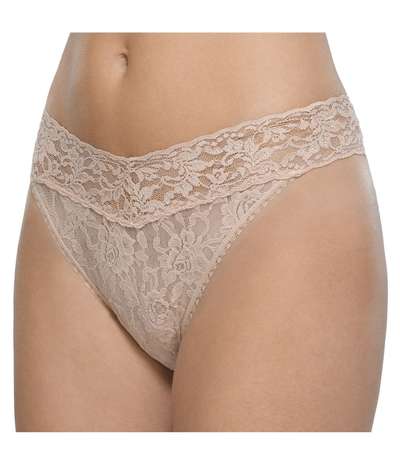 Original Rise Thong Beige – Beige Trosor från Hanky Panky