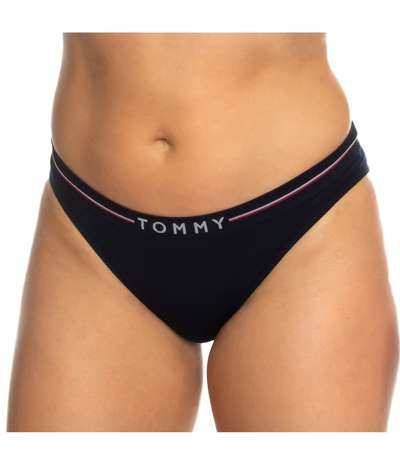 Seamless Bikini Brief Navy-2 – Blåa brieftrosor från Tommy Hilfiger