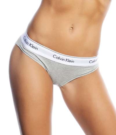 Modern Cotton Brief Grey – Gråa Brieftrosor från Calvin Klein