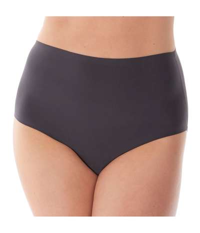 Smoothease Invisible Stretch Full Brief Darkgrey – Gråa brieftrosor från Fantasie