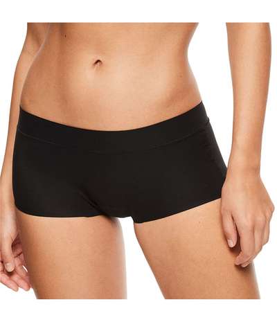 Soft Stretch Boyshort Black – Svarta Boxertrosor från Chantelle