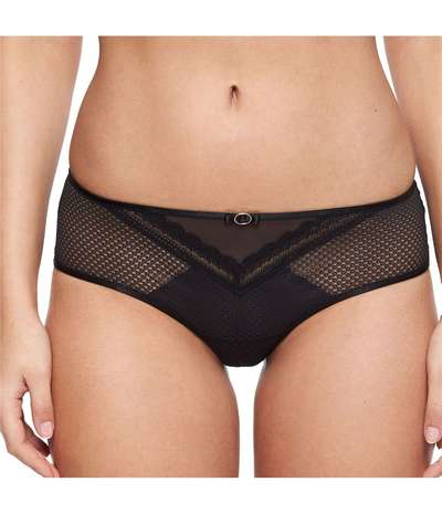 Parisian Allure Shorty Black – Svarta boxertrosor från Chantelle