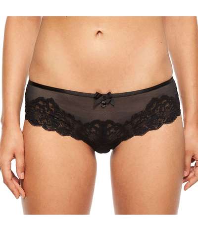 Orangerie Shorty Black – Svarta boxertrosor från Chantelle