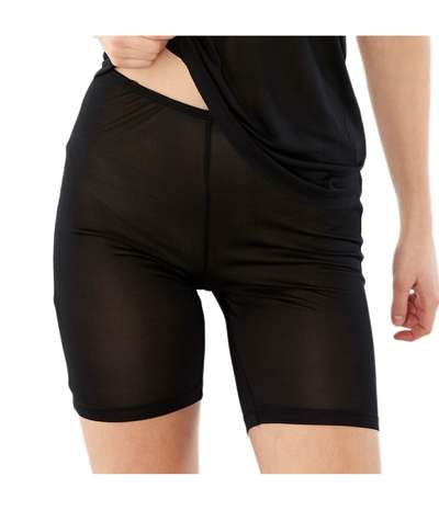 Silk Shorts Black – Svarta boxertrosor från Damella