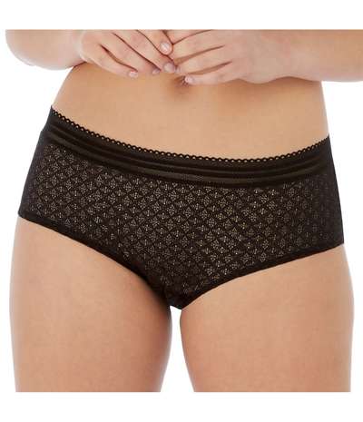 Viva Hipster Short Lace Black – Svarta Boxertrosor från Freya