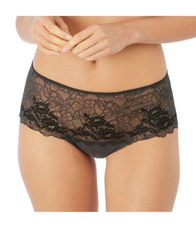 Lace Perfection Short Black – Svarta boxertrosor från Wacoal