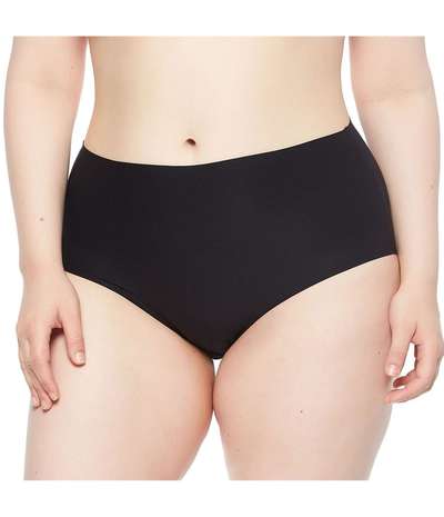 Soft Stretch Full Brief Plus Size Black – Svarta brieftrosor från Chantelle