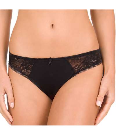 Felina Conturelle Secret Garden Mini Brief Black – Svarta brieftrosor från Conturelle by Felina