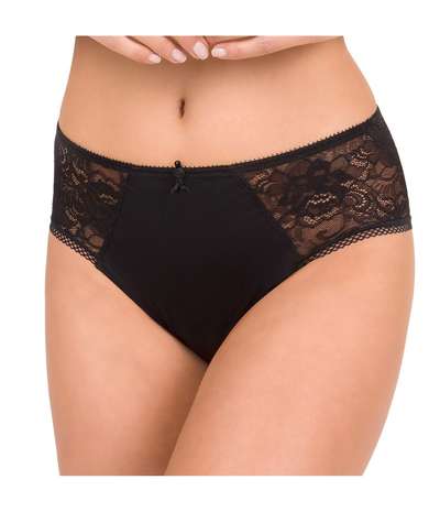 Felina Conturelle Secret Garden Brief Black – Svarta brieftrosor från Conturelle by Felina