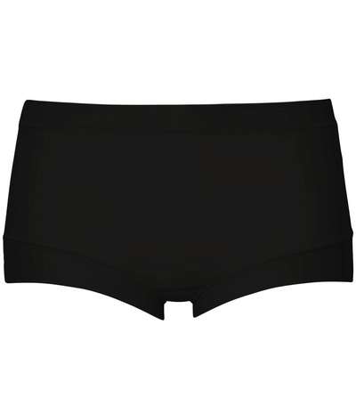 Classic Microfiber Maxi Brief Black – Svarta brieftrosor från Damella