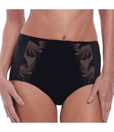 Anoushka High Waist Brief Black – Svarta brieftrosor från Fantasie