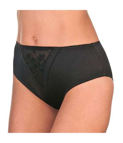 Swiss Broderie Brief Black – Svarta brieftrosor från Felina