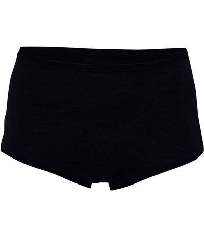 Wool Maxi Brief Black – Svarta brieftrosor från JBS of Denmark