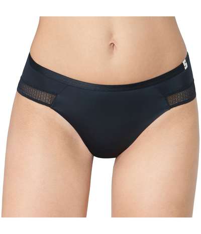 S by Sloggi Silhouette High Leg Brief Black – Svarta brieftrosor från S by sloggi