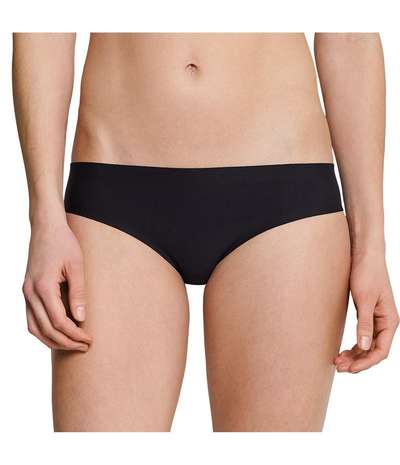 Invisible Cotton Brief Black – Svarta brieftrosor från Schiesser