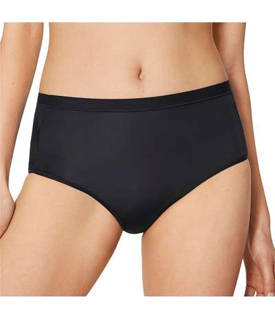 WOW Comfort 2.0 High Waist Brief Black – Svarta brieftrosor från Sloggi