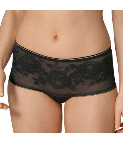 Wild Rose Sensation Bandeau Brief Black – Svarta brieftrosor från Triumph