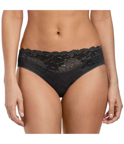 Lace Perfection Brief Black – Svarta brieftrosor från Wacoal