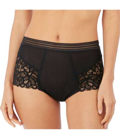 Raffine Full Brief Black – Svarta brieftrosor från Wacoal