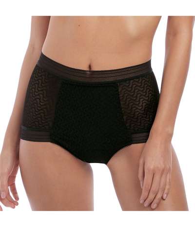 Aphrodite High Waist Brief Black – Svarta brieftrosor från Wacoal