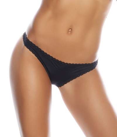 Seductive Comfort String Black – Svarta Stringtrosor från Calvin Klein