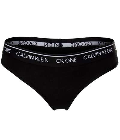 One Cotton Thong Black – Svarta Stringtrosor från Calvin Klein