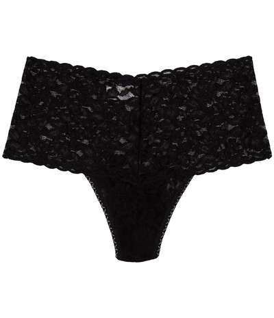 Retro Thong Black – Svarta Stringtrosor från Hanky Panky