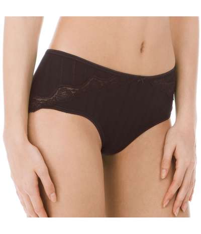 Etude Toujours Regular Cut Panty Black – Svarta Trosor från Calida