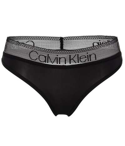 Logo Lace Brazilian Black – Svarta Trosor från Calvin Klein