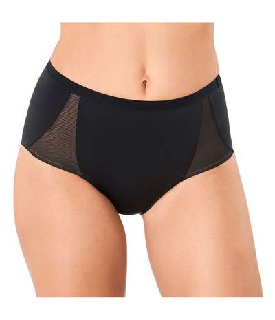 S by Sloggi Symmetry High Waist Panty Black – Svarta Trosor från S by sloggi