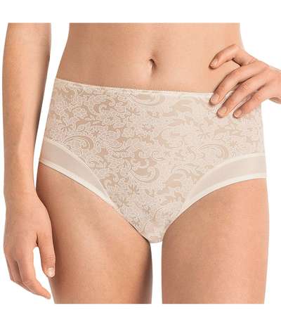 Ancona Highwaist Brief Ivory – Vita brieftrosor från Anita