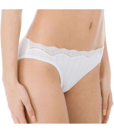 Etude Toujours Low Cut Brief White – Vita brieftrosor från Calida