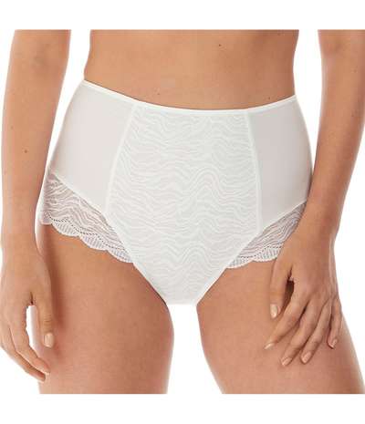 Impression High Waist Brief White – Vita brieftrosor från Fantasie