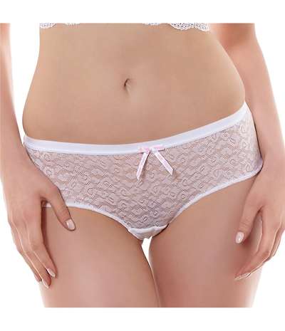 Fancies Hipster Short White – Vita hipstertrosor från Freya