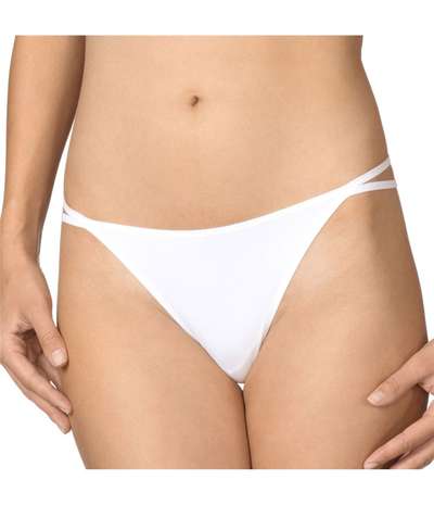 Sensitive G-string Thong White – Vita Stringtrosor från Calida