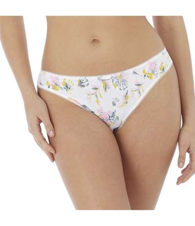 Medley Brazilian White Pattern-2 – Vita Stringtrosor från Freya