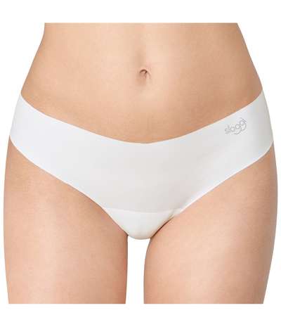 ZERO Microfibre Hipstring White – Vita Stringtrosor från Sloggi