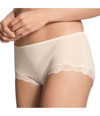 Richesse Lace Panty Ivory – Vita Trosor från Calida